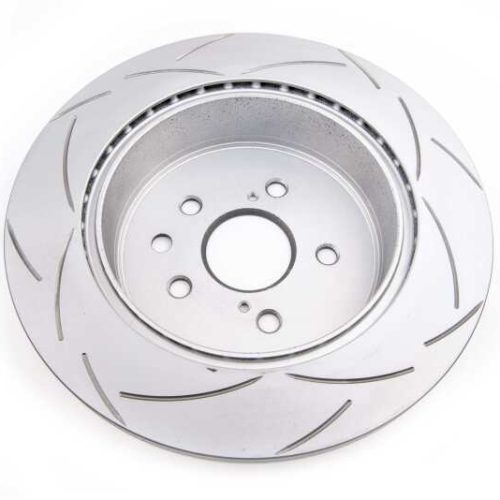 DBA Street Series T2 Slotted Rear Brake Rotor for Lexus GS and RC Models 2013-16 - Premium Replacement - Image 3