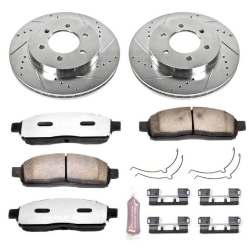 2004-2008 Ford F-150 & Lincoln Mark LT Heavy Duty Truck & Tow Brake Rotor and Pad Assembly - Premium Replacement