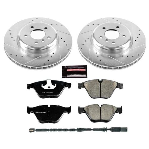 2011-2016 BMW 535i, 2011-2016 BMW 535d, 2013 BMW 640i Gran Coupe Front Z23 Evolution Sport Brake Upgrade Kit - Premium Heavy-Duty Replacement