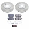 2012-2013 Kia Sportage & Hyundai Tucson Heavy-Duty Front Semi-Coated Rotor Brake Assembly - Premium Replacement