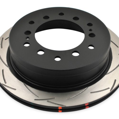 DBA 4000 Series Rear Slotted Rotor for Toyota 4Runner and FJ Cruiser 2010-13 - Premium Replacement - Image 2