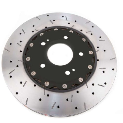 DBA 5000 Series XS Rotors for Mitsubishi Lancer 2003-2006 Front Drilled and Slotted - Premium Replacement - Image 6