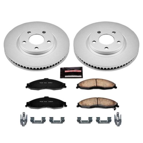 2000-2002 Pontiac Firebird Front Brake Rotor and Ceramic Pad Assembly - Premium Replacement