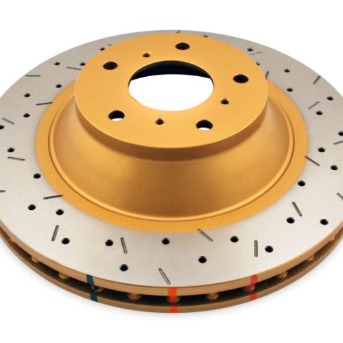 DBA 4000 Series Front Drilled and Slotted Rotor for Holden Commodore and Ute '97-'05 - Premium Replacement - Image 2