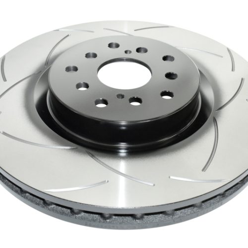 DBA Street Series Rotor Front Slotted Brake Rotor - 2004-14 Subaru Impreza WRX STI and Impreza Models - Premium Replacement