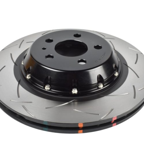 DBA 5000 Series 2-Piece Slotted Rotor Front Fit for Tesla Model 3 2019-24 - Premium Replacement - Image 2
