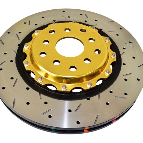 DBA 5000 Series XS Rotor Front Drilled and Slotted 2004-2014 Subaru Impreza and 2005-2014 Subaru Impreza with Performance Package - Premium Replacement - Image 6