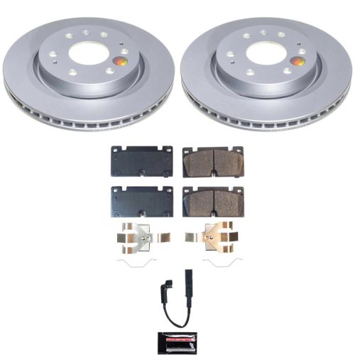 2023-2024 Chevrolet Colorado and GMC Canyon Front Brake Rotor and Ceramic Pad Assembly - Premium Replacement