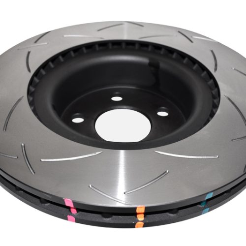 DBA 4000 Series T3 Slotted Front Brake Rotor for Tesla Model S and Model X 2012-16 - Premium Replacement - Image 7
