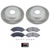 2006-2009 Dodge Ram 1500 / 2007-2009 Dodge Durango Heavy-Duty Semi-Coated Rotor Brake Assembly - Premium Replacement