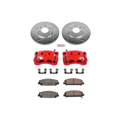 2010-2011 Nissan Titan & Armada Heavy-Duty Brake Rotor and Caliper Assembly - Premium Replacement