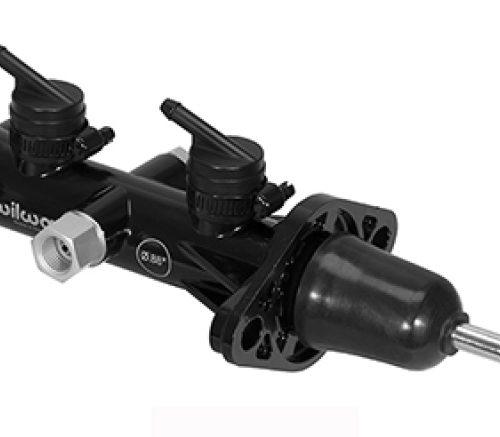 260-14388-BK Wilwood Tandem Remote 1-inch Diameter Master Cylinder for Automotive Applications Drop-in