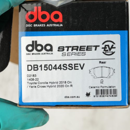 DBA Street Series Brake Pads for Toyota Corolla Hatchback 2020-2022 Rear Electric and Hybrid Vehicles - Premium Replacement - Image 7