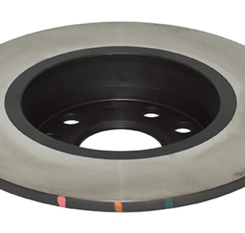 DBA 4000 Series Plain Rotor Rear Fitment for Volkswagen Golf, Jetta, Eos 2010-2011 - Heavy Duty Replacement