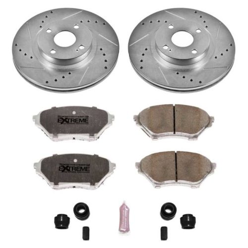 2001-2005 Mazda Miata Front Z26 Street Warrior Brake Upgrade Kit - Premium Heavy-Duty Replacement