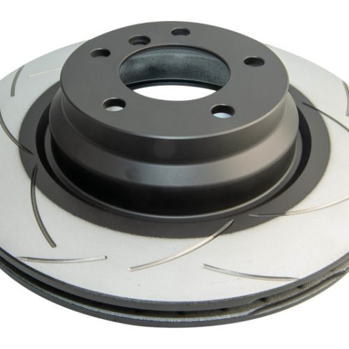 DBA Street Series T2 Slotted Rotor for 2006 BMW 330i and 330xi - Front Heavy-Duty Performance Replacement