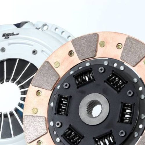 2014-2017 Mini Cooper S 2.0L Turbo Clutch Kit Assembly with FX400 Heavy-Duty Pressure Plate and Ceramic Puck Disc - Premium Replacement