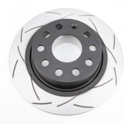 DBA Street Series T2 Slotted Rear Brake Rotor for Volkswagen Golf and Eos 2010-11 - Premium Replacement - Image 2