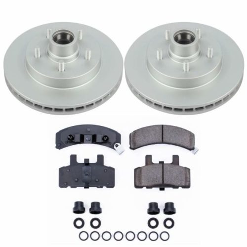 1995-1997 GMC C1500 Front Brake Rotor and Ceramic Pad Assembly - Premium Replacement