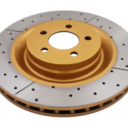 DBA Street Series Rotor for Chrysler 300, Dodge Challenger & Charger 2010 - 2015 Front Drilled and Slotted Performance Replacement