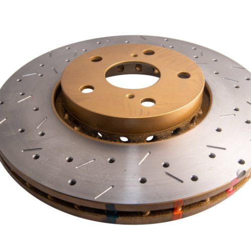 DBA 4000 Series Drilled & Slotted Rotor for Lexus RX330 RX350 RX400h 2004-12 Premium Replacement - Image 6