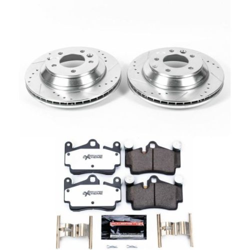 2004-2010 Volkswagen Touareg Rear Z26 Street Warrior Brake Upgrade Kit - Premium Heavy-Duty Performance Solution