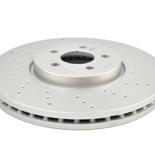 DBA Street Series OE Drilled Front Brake Rotor for Mercedes-Benz CLA35 AMG 2019-24 - Premium Replacement - Image 2