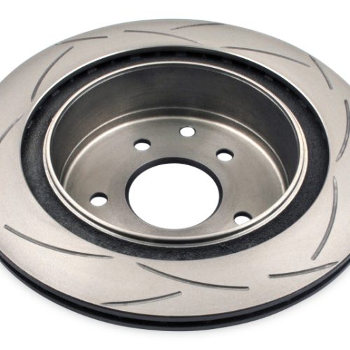 DBA T2 Street Series Rear Slotted Rotor for 2003-2005 Nissan 350Z and Infiniti G35 - Premium Replacement
