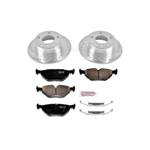2000-2002 BMW Z3 Rear Z23 Evolution Sport Brake Upgrade Kit - Premium Replacement