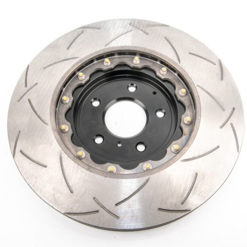 DBA 5000 Series Sport Front Slotted 2 Piece Rotor Assembly for Nissan 370Z and Infiniti G37 (2009-14) - Premium Replacement