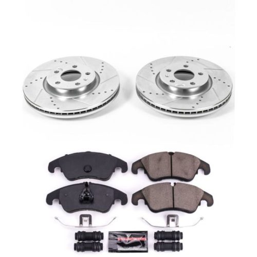 2011-2018 Audi A4 Quattro, A5 Quattro & A7 Quattro Heavy-Duty Brake Rotor and Pad Upgrade Kit - Premium Replacement