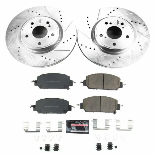 2017-2019 Honda CR-V Front Z23 Evolution Sport Brake Upgrade Kit - Premium Heavy-Duty Replacement