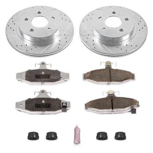 1993-1997 Chevrolet Camaro & 1994-1996 Pontiac Firebird Rear Z26 Street Warrior Brake Upgrade Kit - Premium Replacement