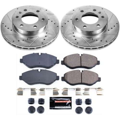 2010-2015 Mercedes-Benz Sprinter 2500 & 2007-2015 Dodge Freightliner Sprinter 2500 Front Brake Rotor and Pad Upgrade - Premium Replacement