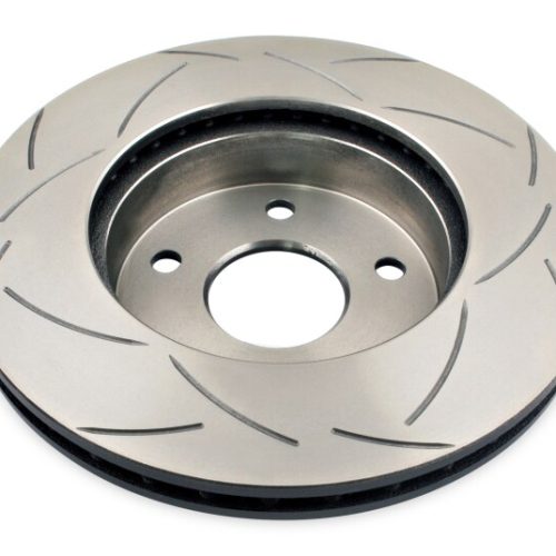 DBA Street Series T2 Slotted Brake Rotor Front 1999-2003 Jeep Grand Cherokee - Premium Replacement - Image 2