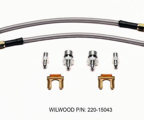 Wilwood 220-15043 Rear Flexline Kit for Miata 2006-2015 Drop-in