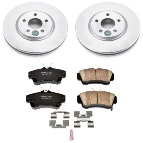 2003-2009 Dodge Neon & Chrysler PT Cruiser Front Brake Rotor and Pad Assembly - Premium Replacement