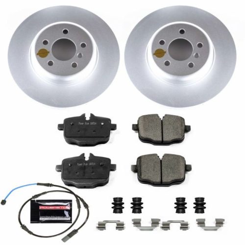 2011-2016 BMW 550i Rear Z23 Evolution Sport Coated Brake Kit - Premium Heavy-Duty Replacement for European Vehicles