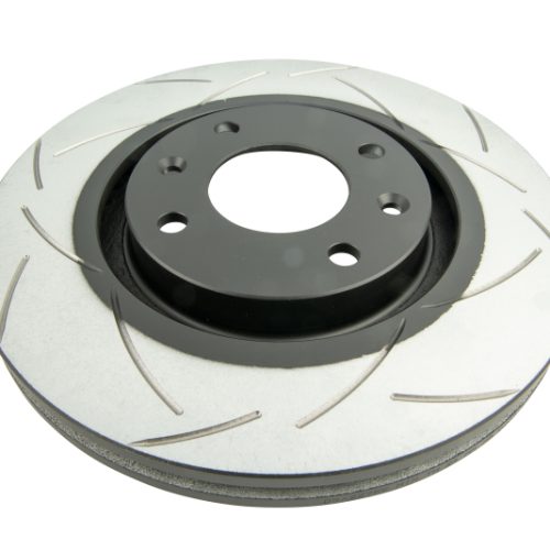 DBA Street Series T2 Slotted Front Rotor for Citroen C4 and Peugeot F 2002-2007 - Premium Replacement