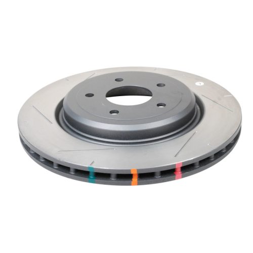 DBA 4000 Series Rear Slotted Brake Rotor for Chevrolet Corvette and Cadillac XLR (2004-2012) - Premium Replacement