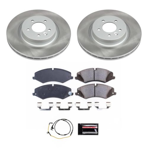 2014-2015 Land Rover Range Rover & Range Rover Sport Front Semi-Coated Rotor Brake Assembly - Heavy-Duty Replacement for Fleet & Truck Use