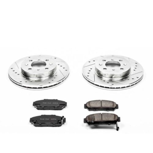 2001-2002 Acura Integra Front Z23 Evolution Sport Brake Upgrade Kit - Premium Heavy-Duty Replacement