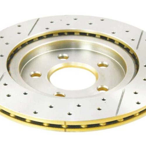 DBA Street Series Rear Drilled and Slotted Rotor for Ford Mustang 2011-13 - Premium Replacement - Image 6