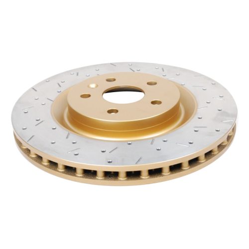 DBA 4000 Series V8 Front Drilled and Slotted Rotor for Chevrolet Camaro and Pontiac G8 (2009-16) - Premium Replacement - Image 3
