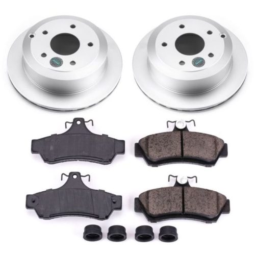 2005-2006 Pontiac GTO Rear Brake Rotor and Ceramic Pad Assembly - Premium Replacement
