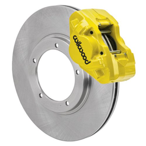 1969-1974 Porsche 911 Front Brake Assembly with 11.10 Inch Rotors and Flex Lines - Premium Replacement