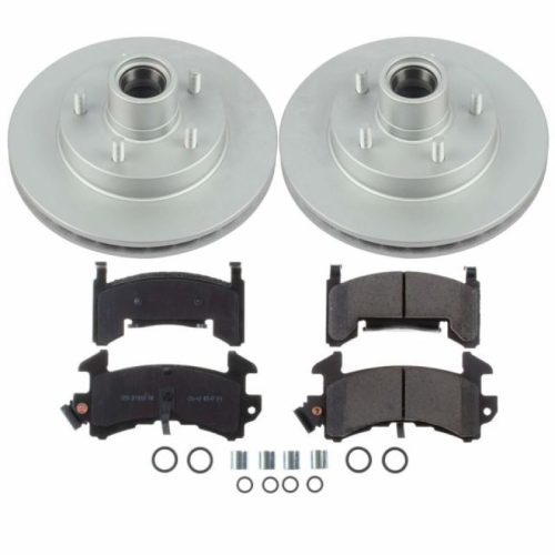 2000-2003 Chevrolet S10 Front Z17 Evolution Geomet Coated Brake Rotor & Ceramic Pad Assembly - Premium Replacement