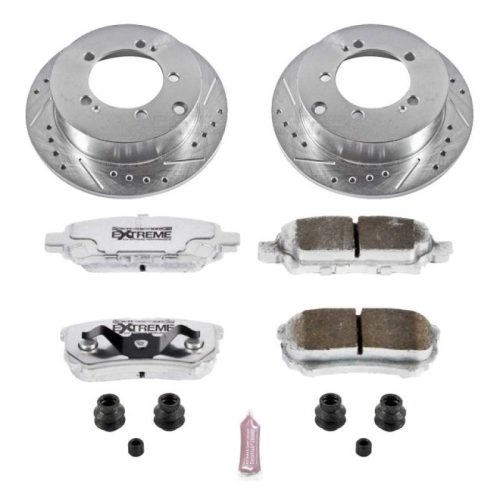 2004-2006 Mitsubishi Lancer & Outlander Rear Z26 Street Warrior Brake Upgrade Kit - Premium Heavy Duty Performance