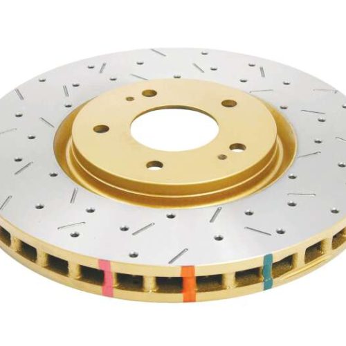 DBA 4000 Series Front Drilled and Slotted Rotor for Mitsubishi Lancer 2003-2006 - Premium Replacement Performance Brake Part - Image 6