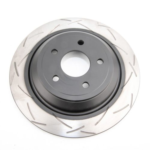 DBA 4000 Series Rear Slotted Brake Rotor for Ford Focus 2016-18 - Premium Replacement